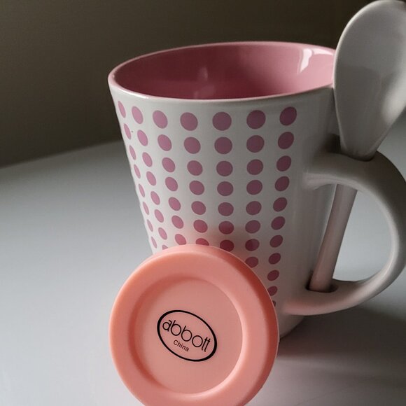 ABBOTT CHINA MUG & SPOON - Picture 8 of 10